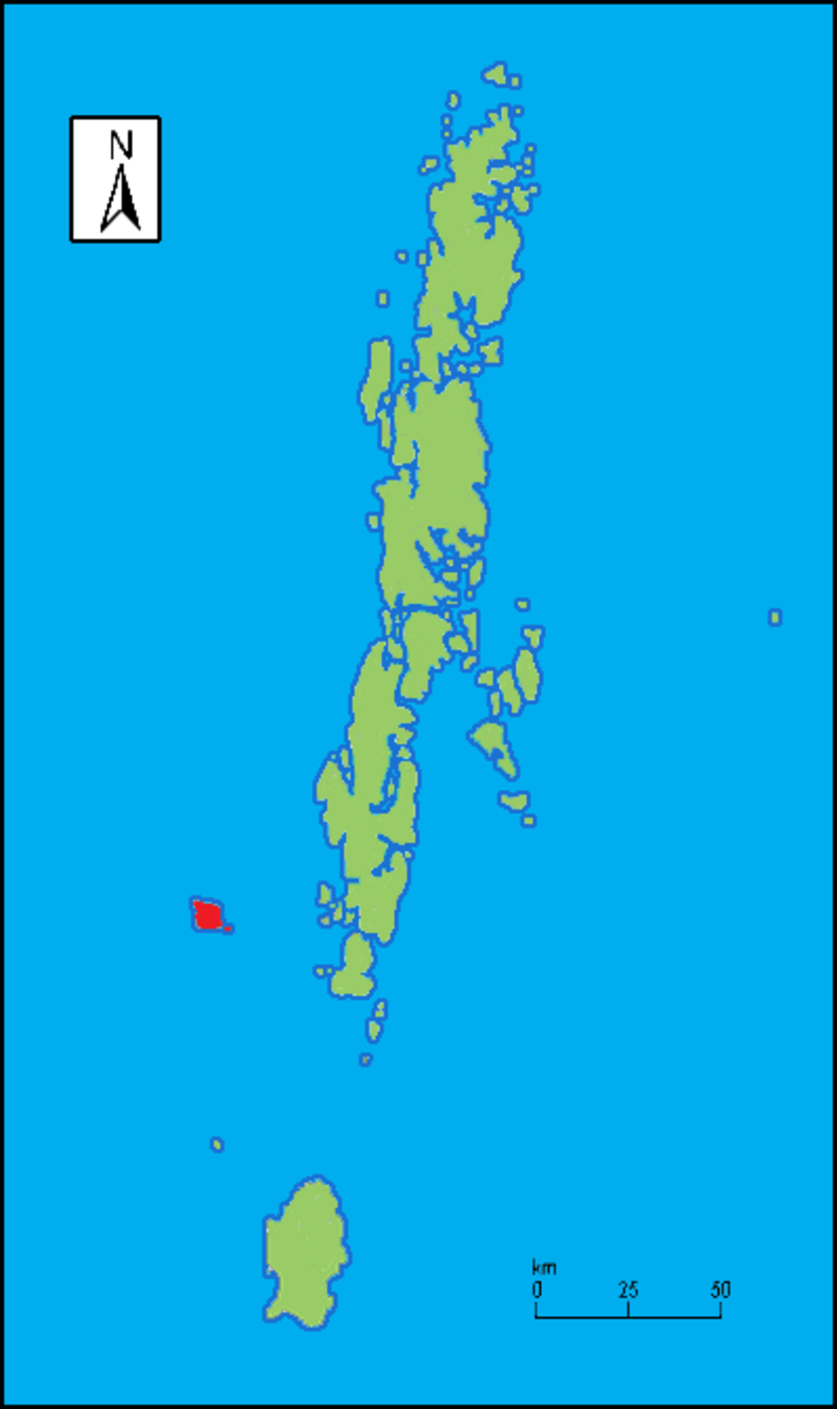 Île de North Sentinel