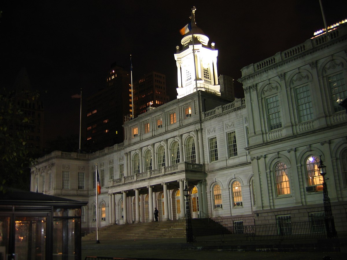 L'hôtel de ville de New York