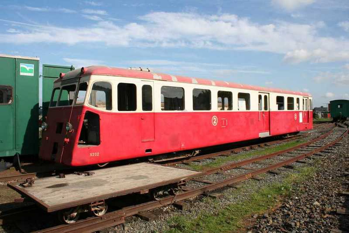 L'autorail De Dion Bouton OC2 N° X 202 préservé par l'ACFCdN