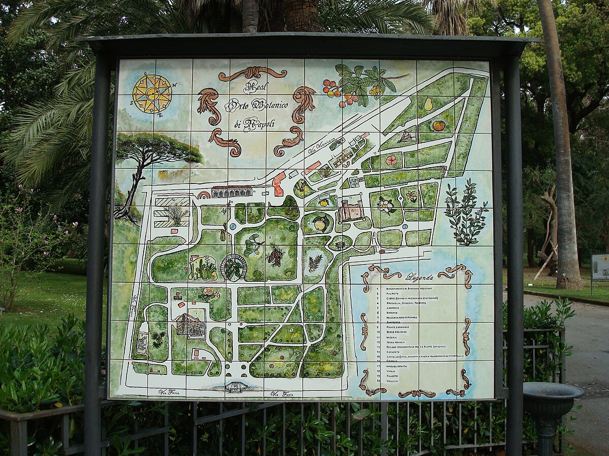 Jardin botanique de Naples