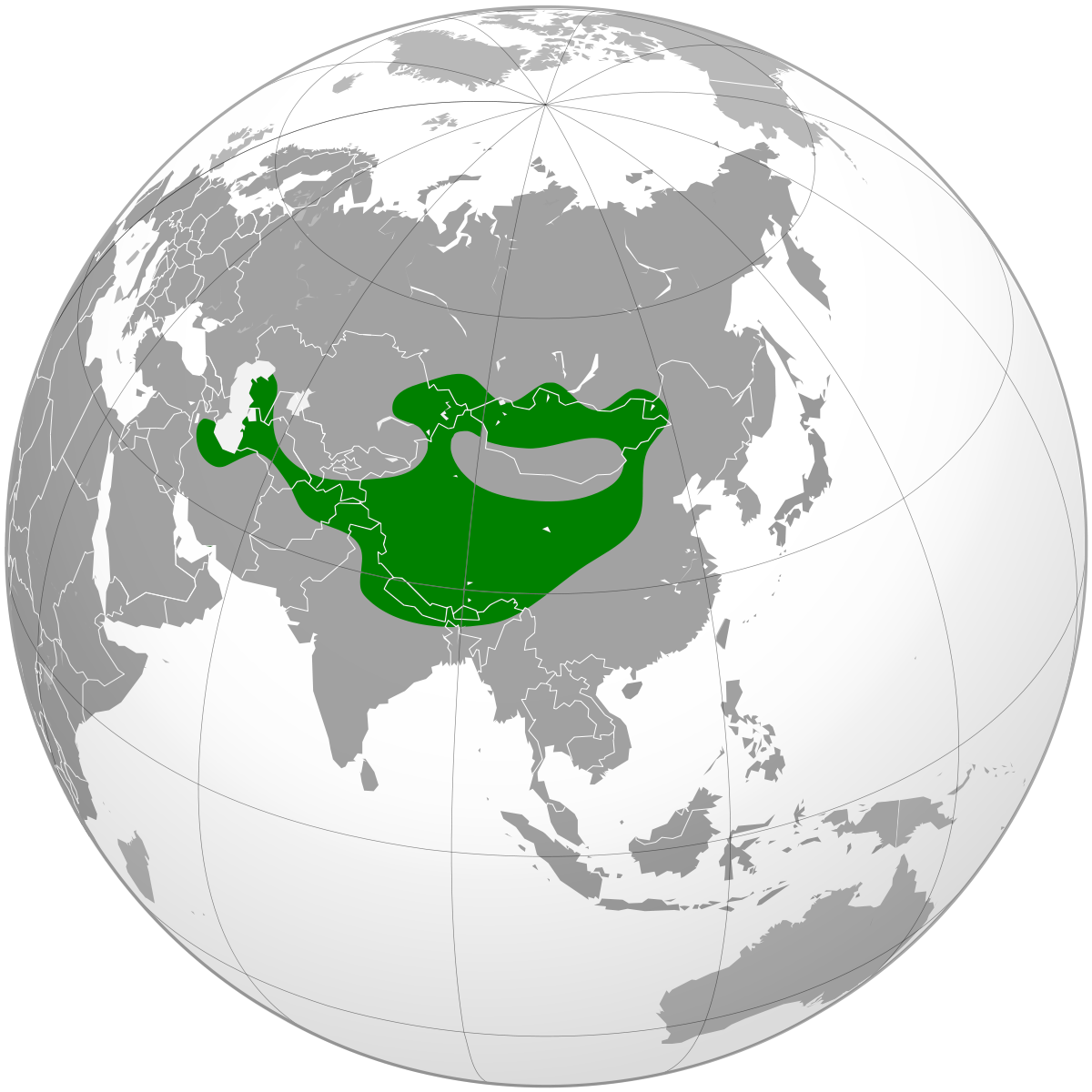 Otocolobus manul map.svg