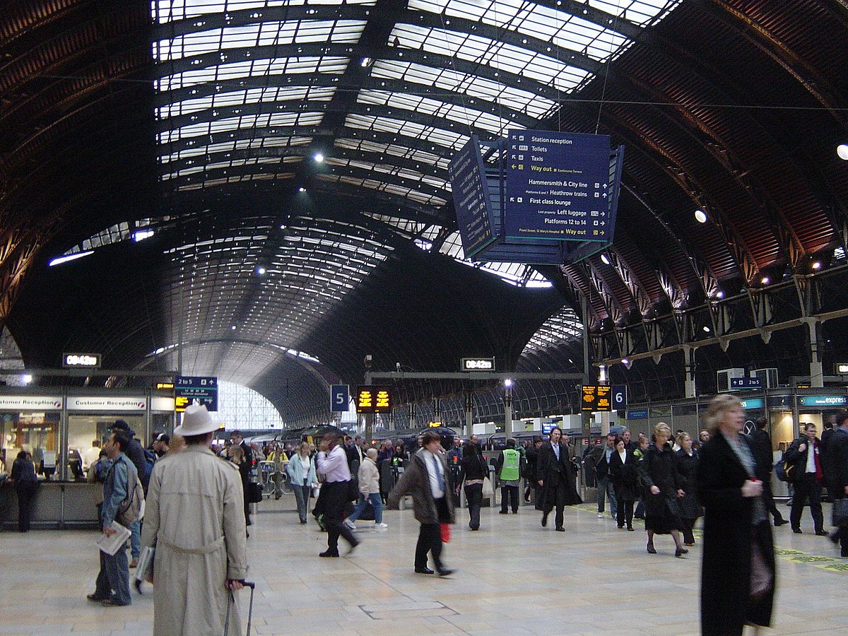 Paddington, une des 14 gares de Londres
