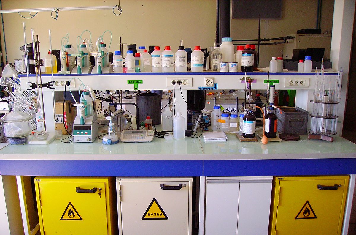Paillasse (laboratoire)
