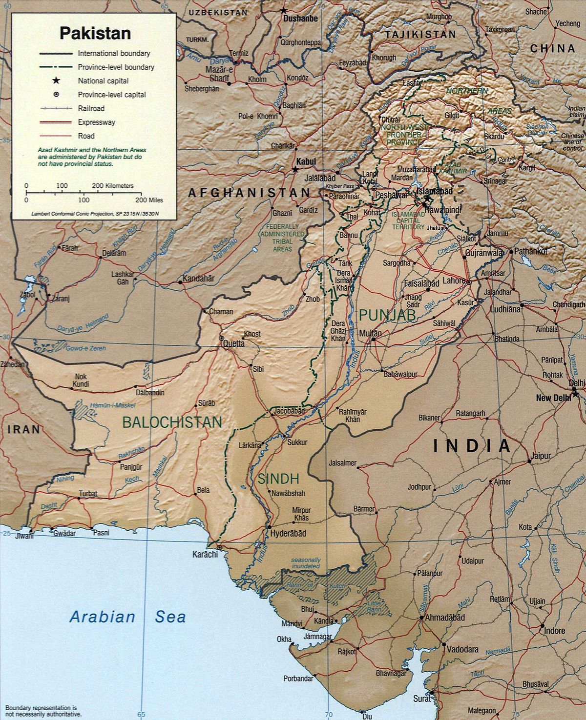 Géographie du Pakistan