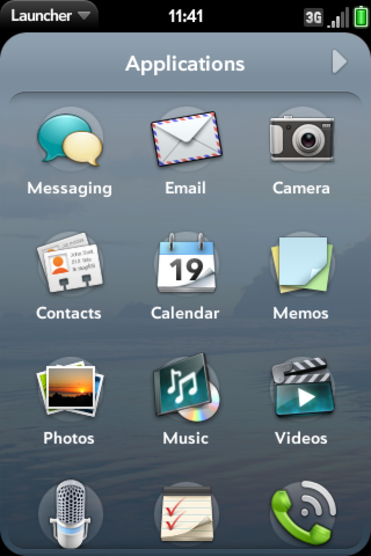 Palm webOS