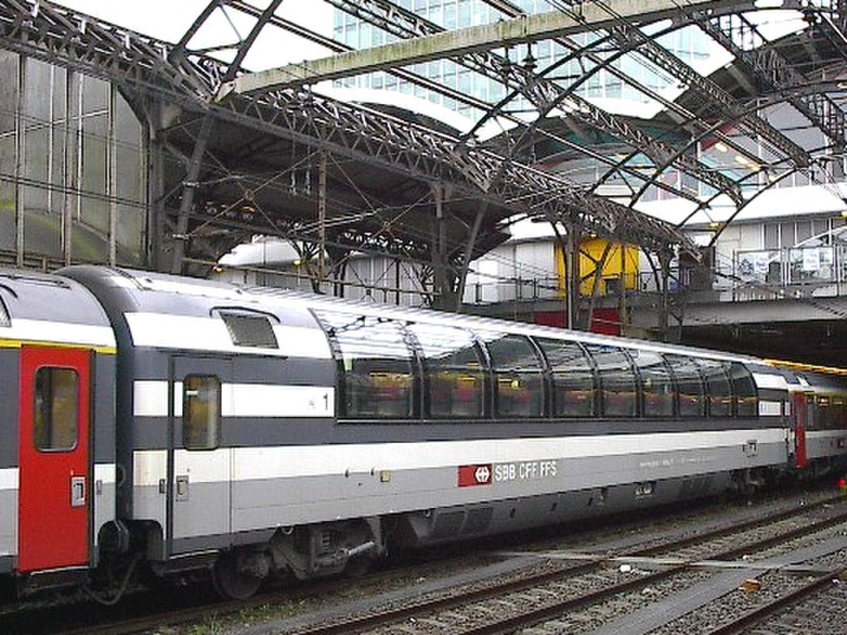 Voiture panoramique des CFF