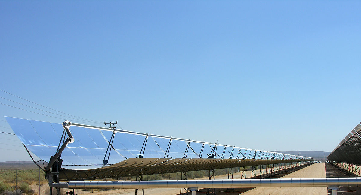 Centrale solaire en Californie