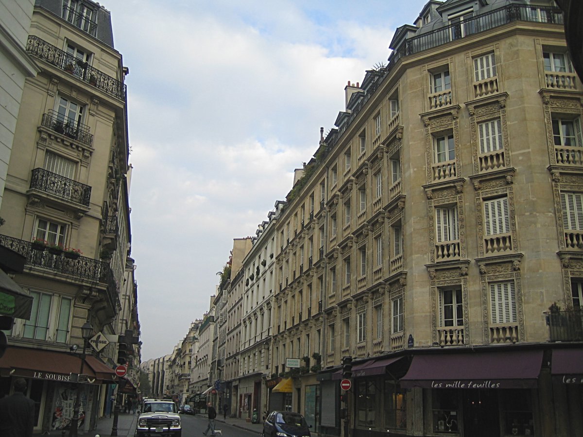 La rue Rambuteau