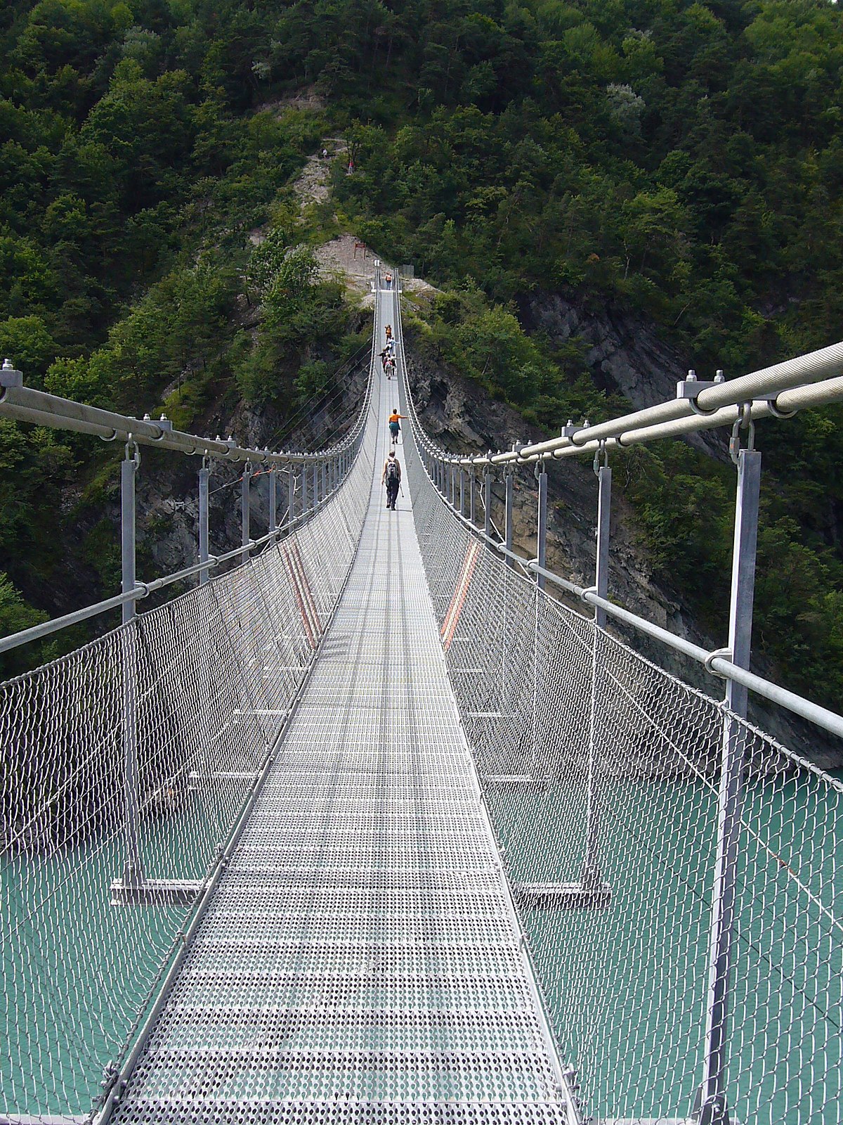 Passerelle himalayenne du Drac