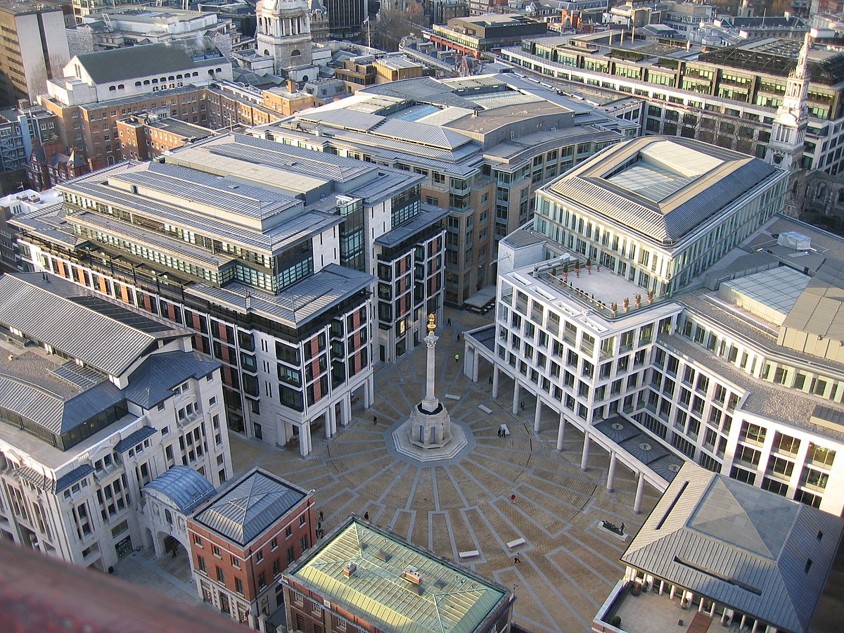 Paternoster Square.