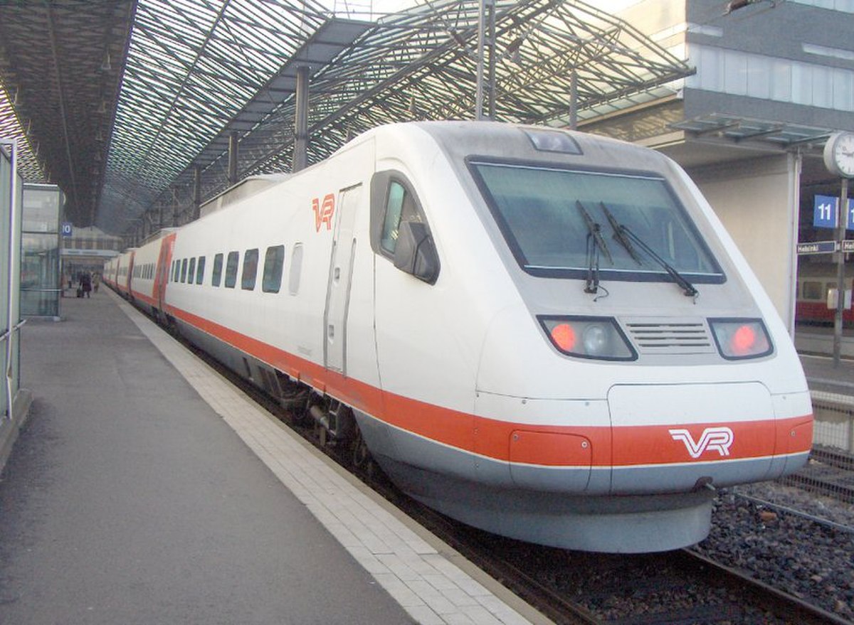 Rame ETR 460 des chemins de fer finnois à Helsinki