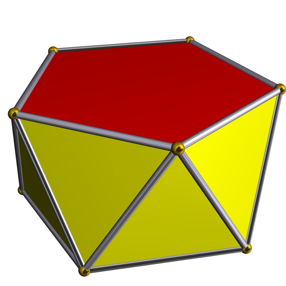 Antiprisme pentagonal