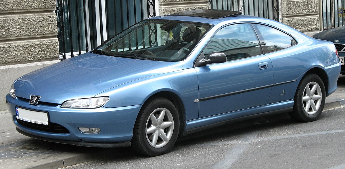 Une Peugeot 406 Coupé