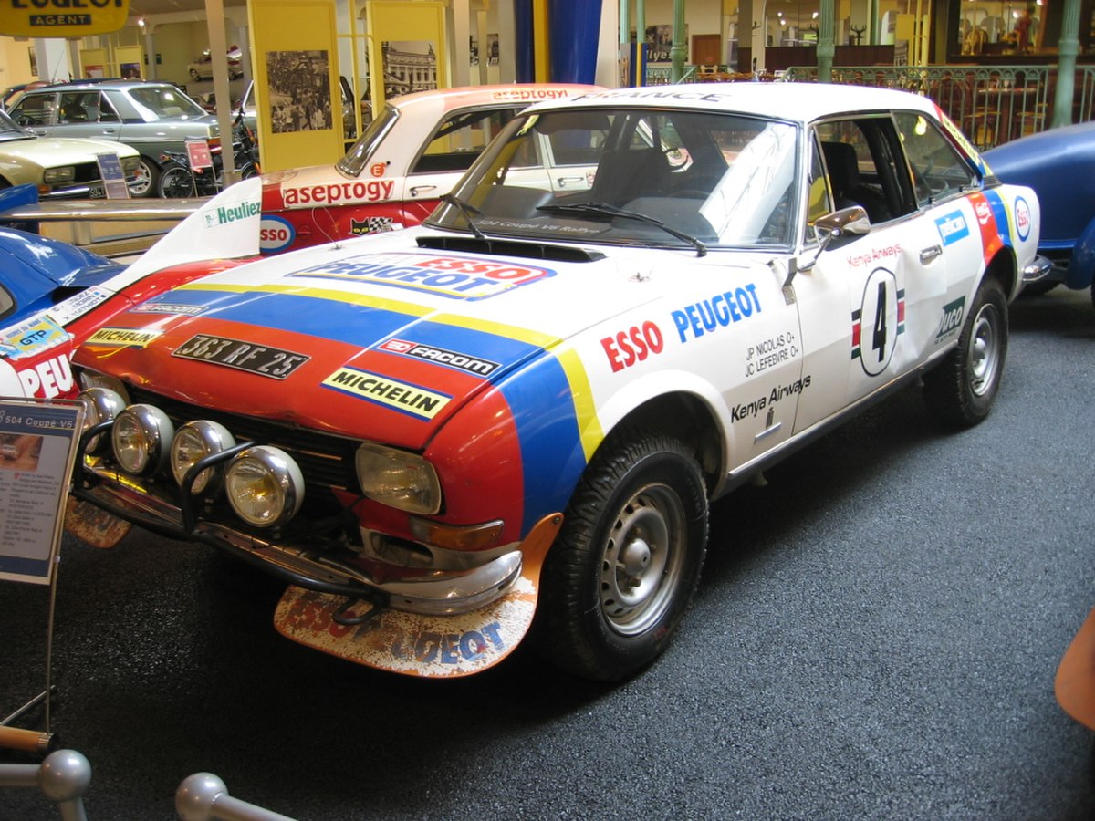 Peugeot 504 Coupé Rallye-Raid