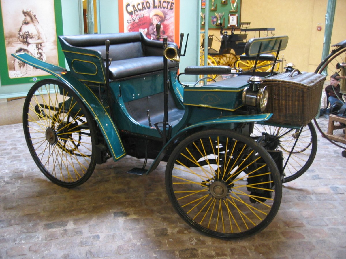 Peugeot Type 3 à moteur Daimler de 1889.