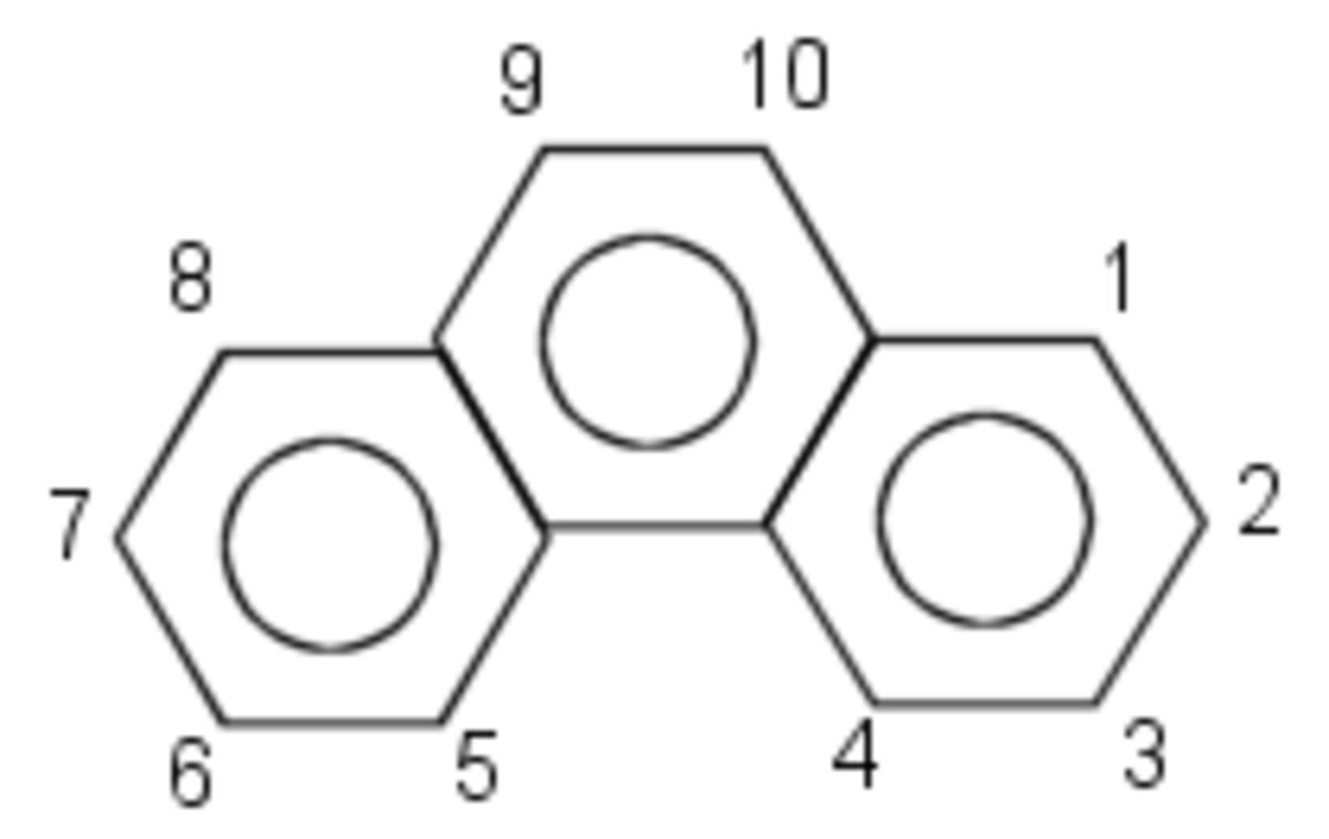 Structure du phénanthrène