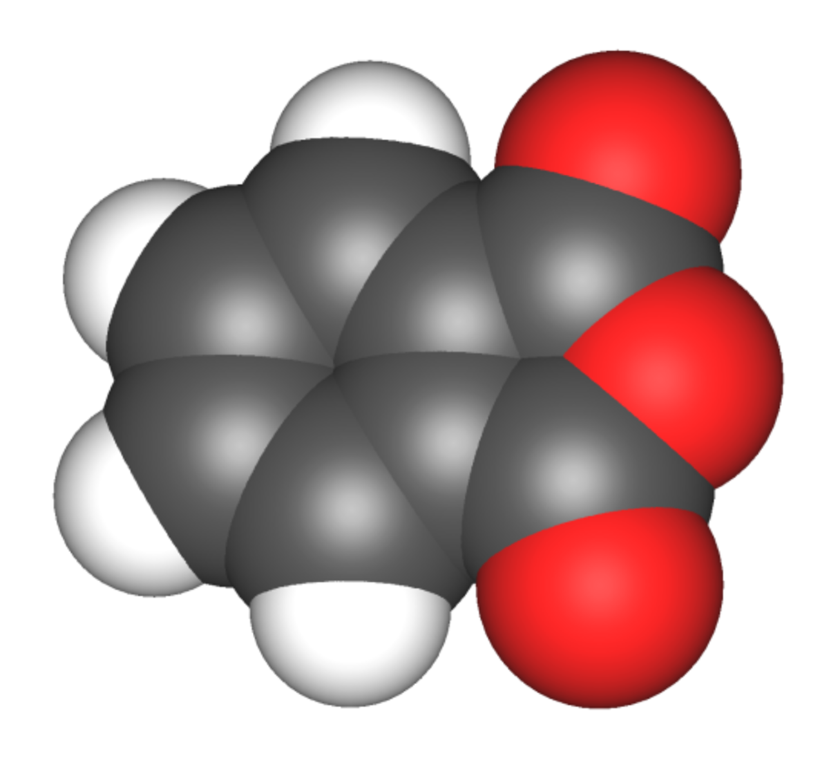 Représentations de l'anhydride phtalique