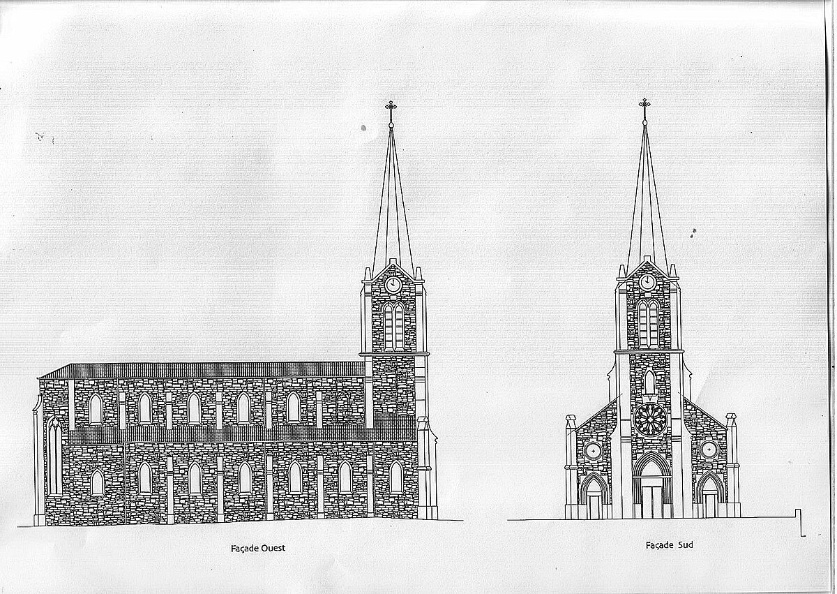 Plan de l'église