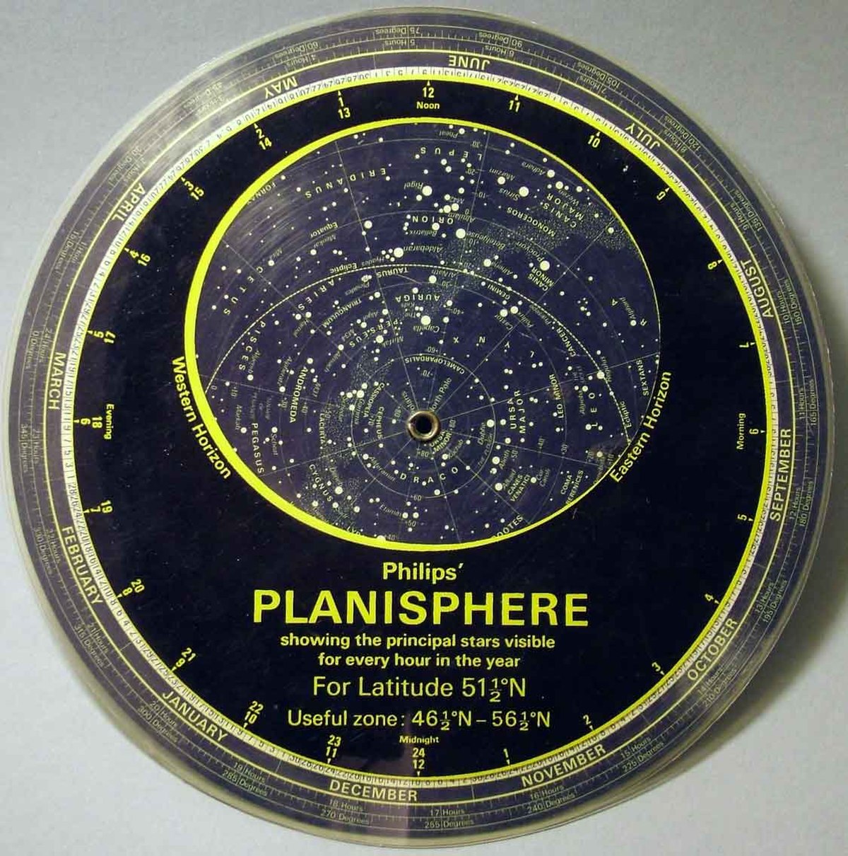 Planisphère astronomique moderne
