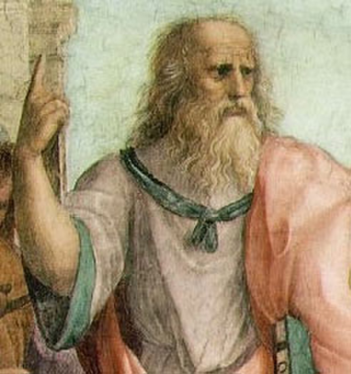 détail de L'École d'Athènes, par Raphaël