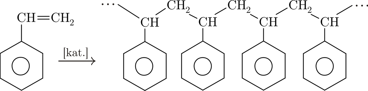 Polymérisation du styrol