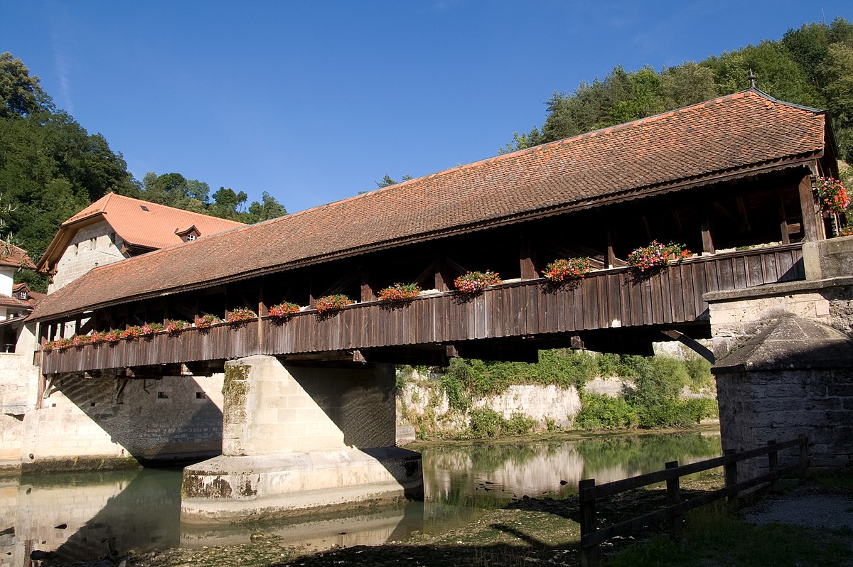 Vue du pont de Berne