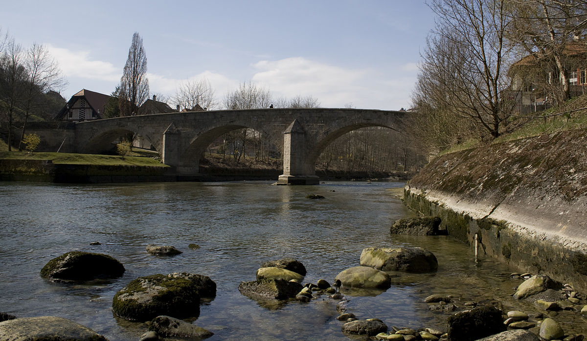 Vue du pont du Milieu