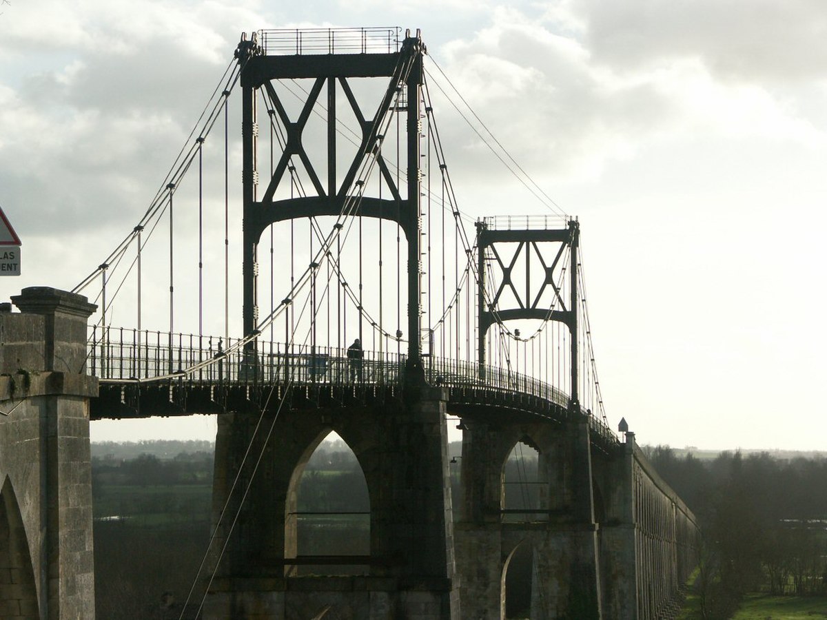Pont suspendu de Tonnay-Charente
