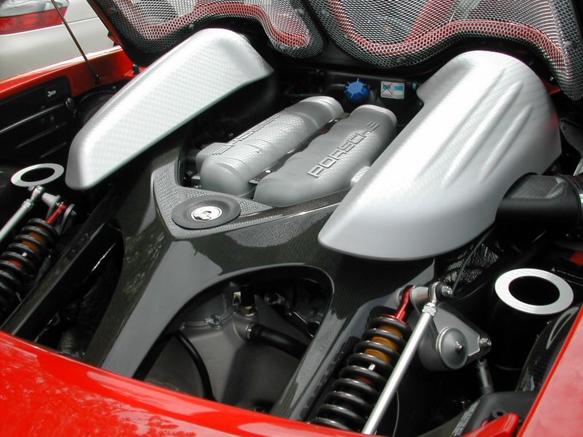 Le moteur de la Carrera GT
