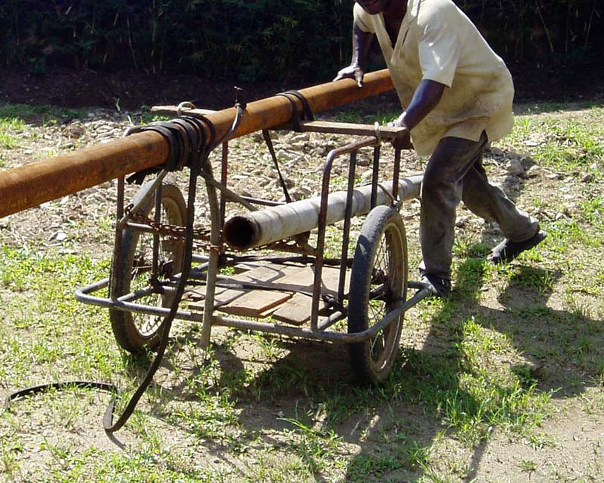 Pousse-pousse au Cameroun