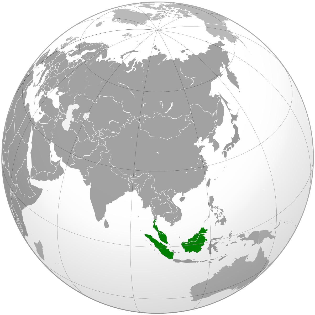 Prionailurus planiceps map.svg