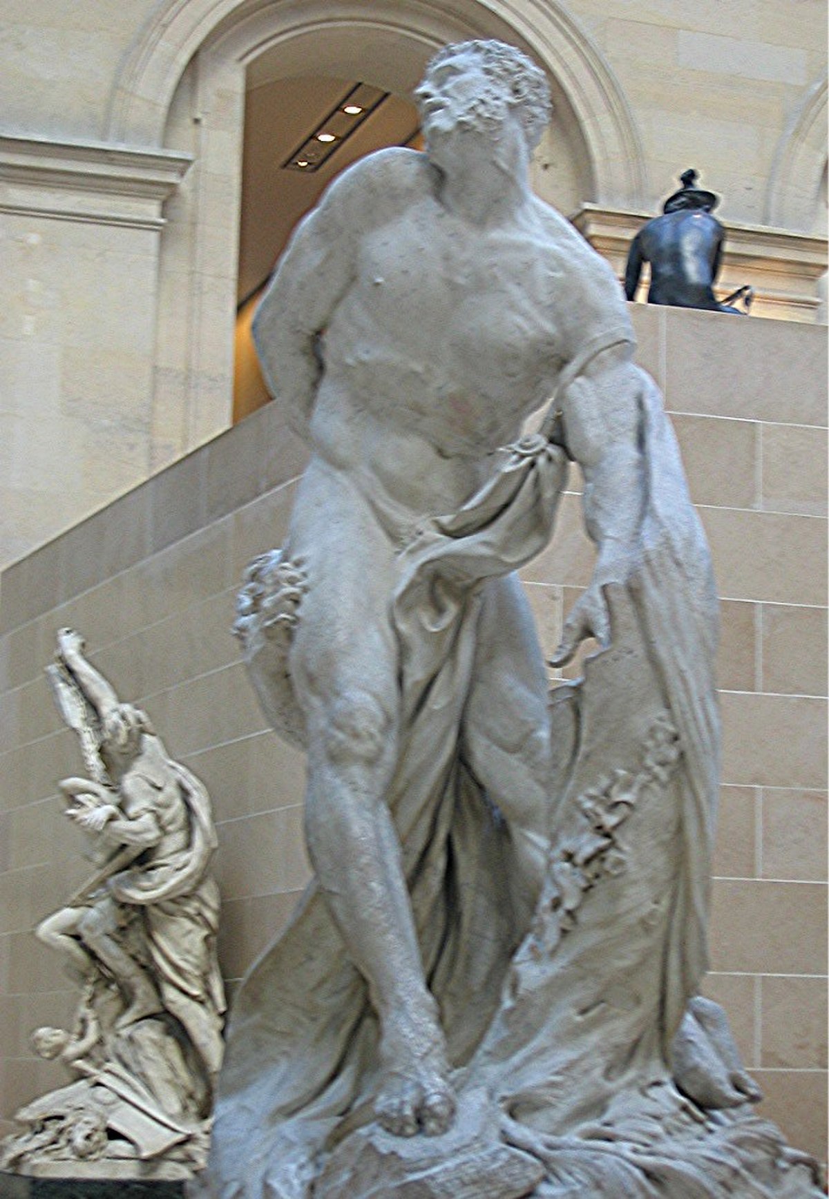Milon de Crotone, par Pierre Puget