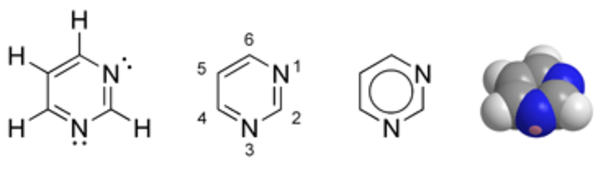 Structure de la pyrimidine