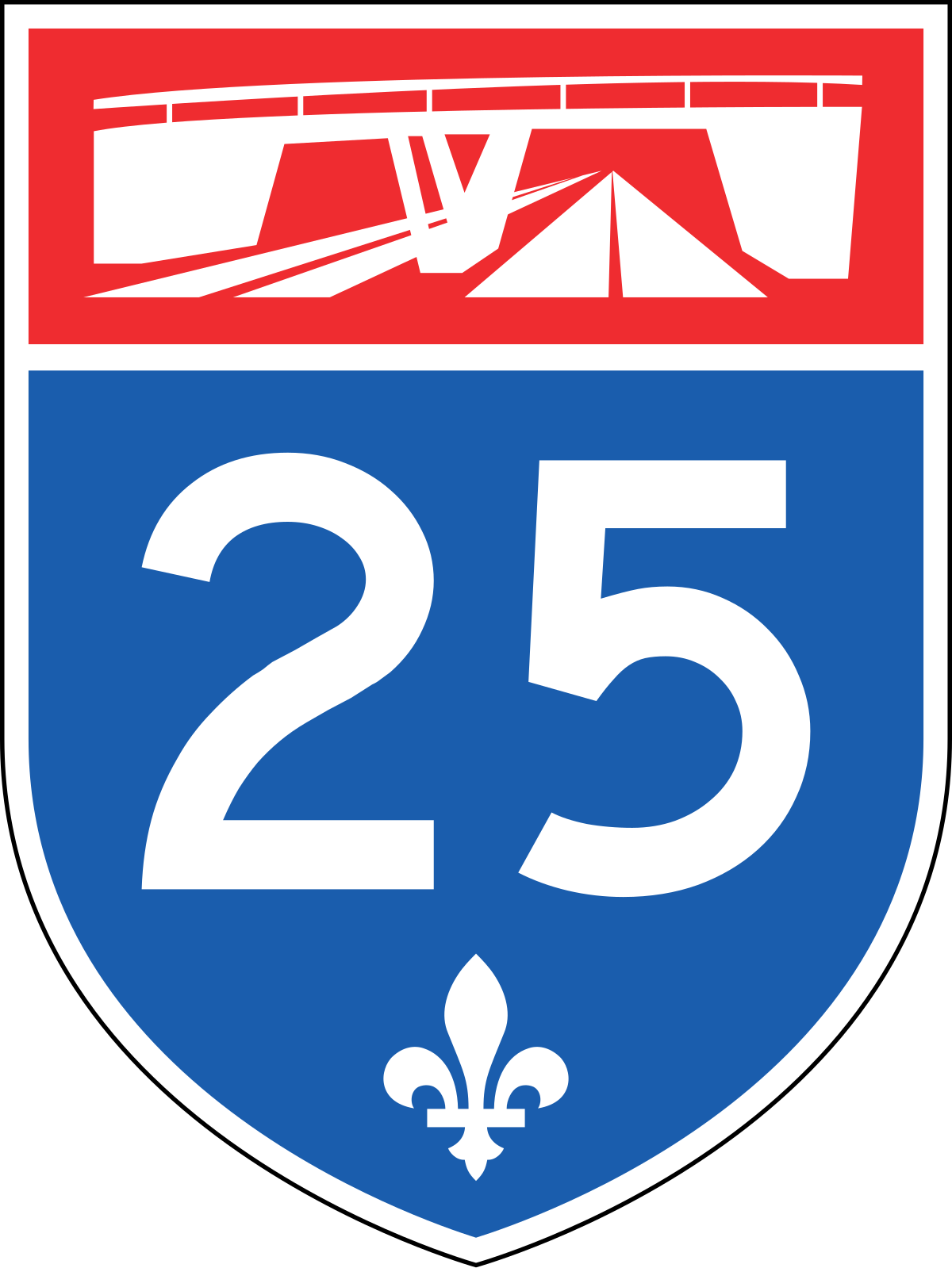 Quebec Autoroute 25.svg
