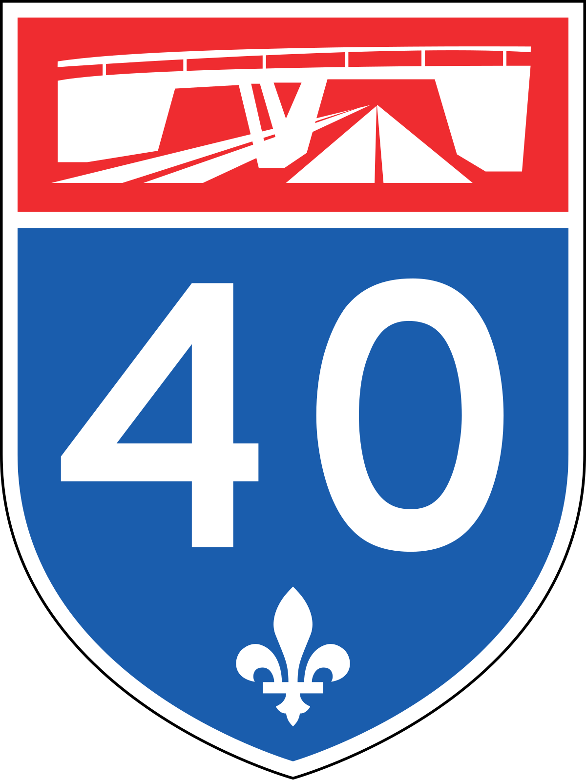 Quebec Autoroute 40.svg