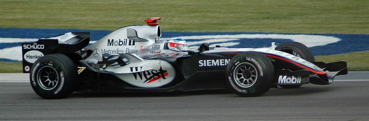 Kimi Räikkönen lors des qualifications du Grand Prix des États-Unis au volant de la MP4-20