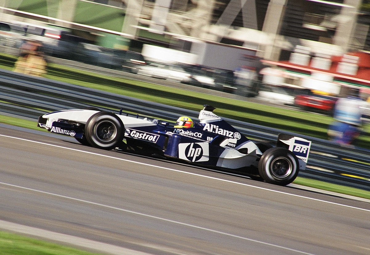 Ralf Schumacher au volant de la Williams FW25