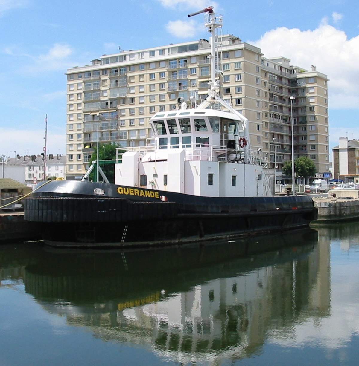 Guerande au port de Saint-Nazaire