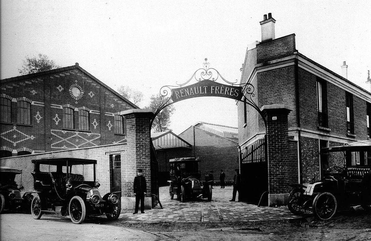 L'usine Renault Frères au début du XXe siècle