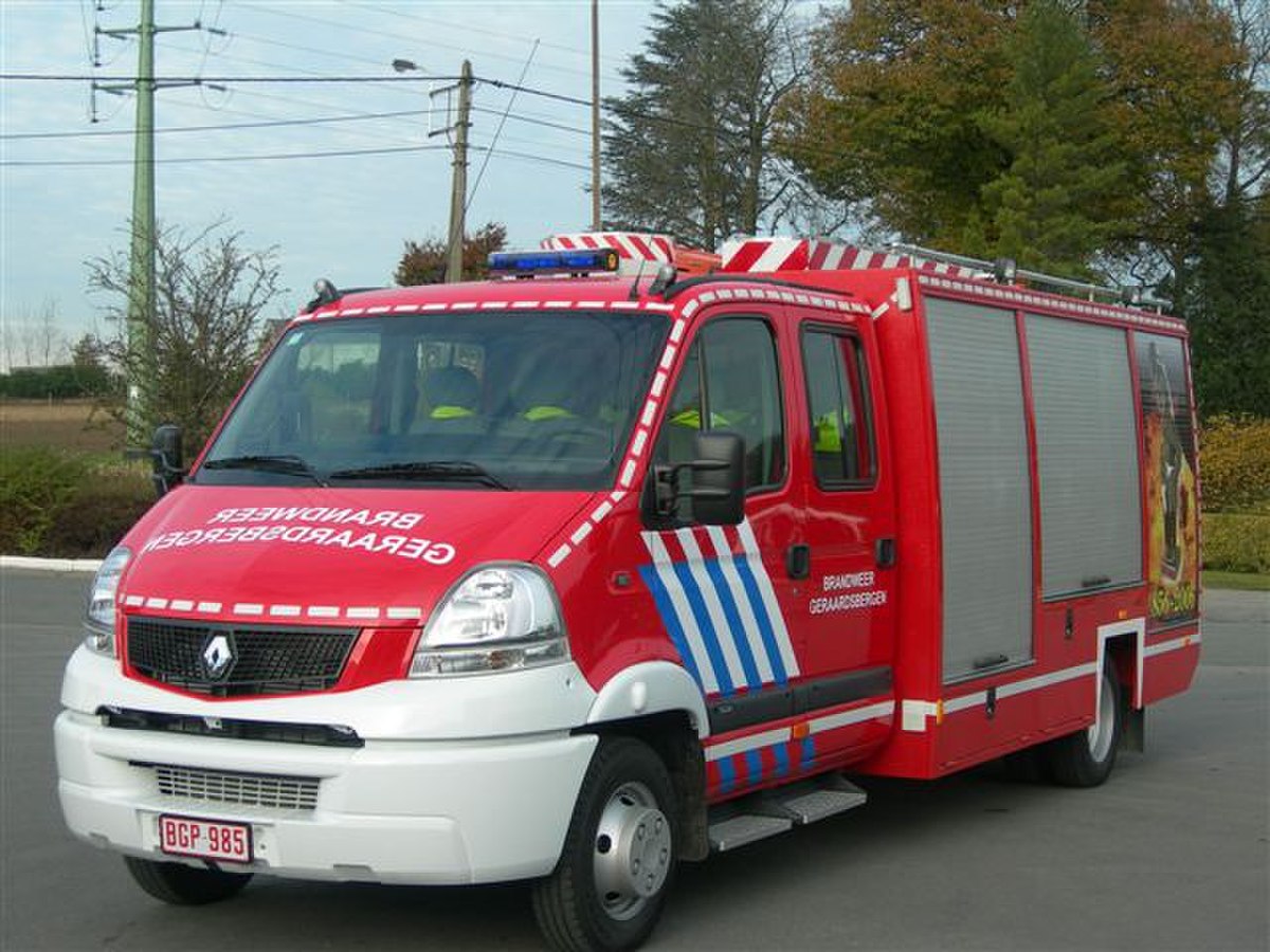Un Mascott aménagé pour les pompiers