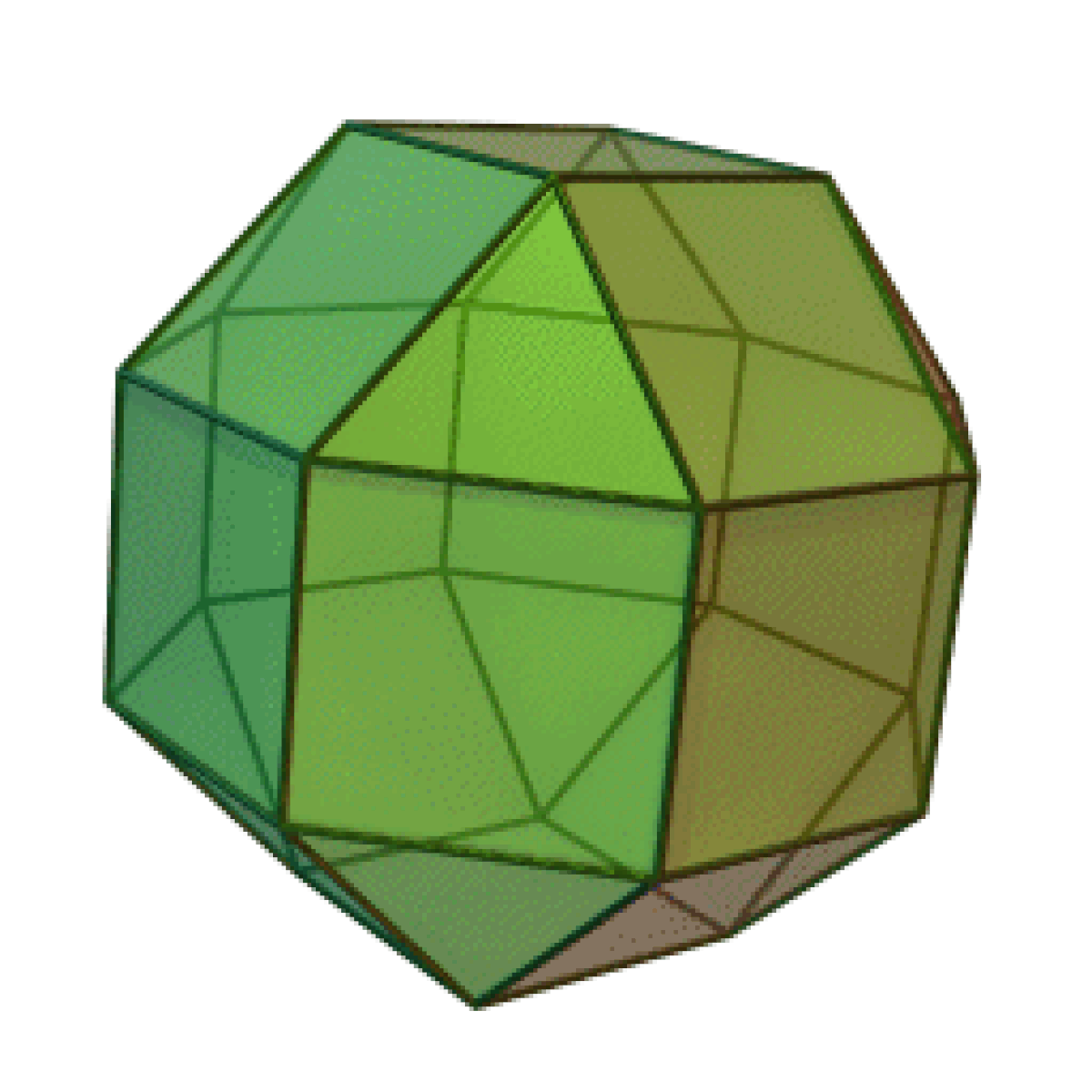 Cube adouci (sens horaire)