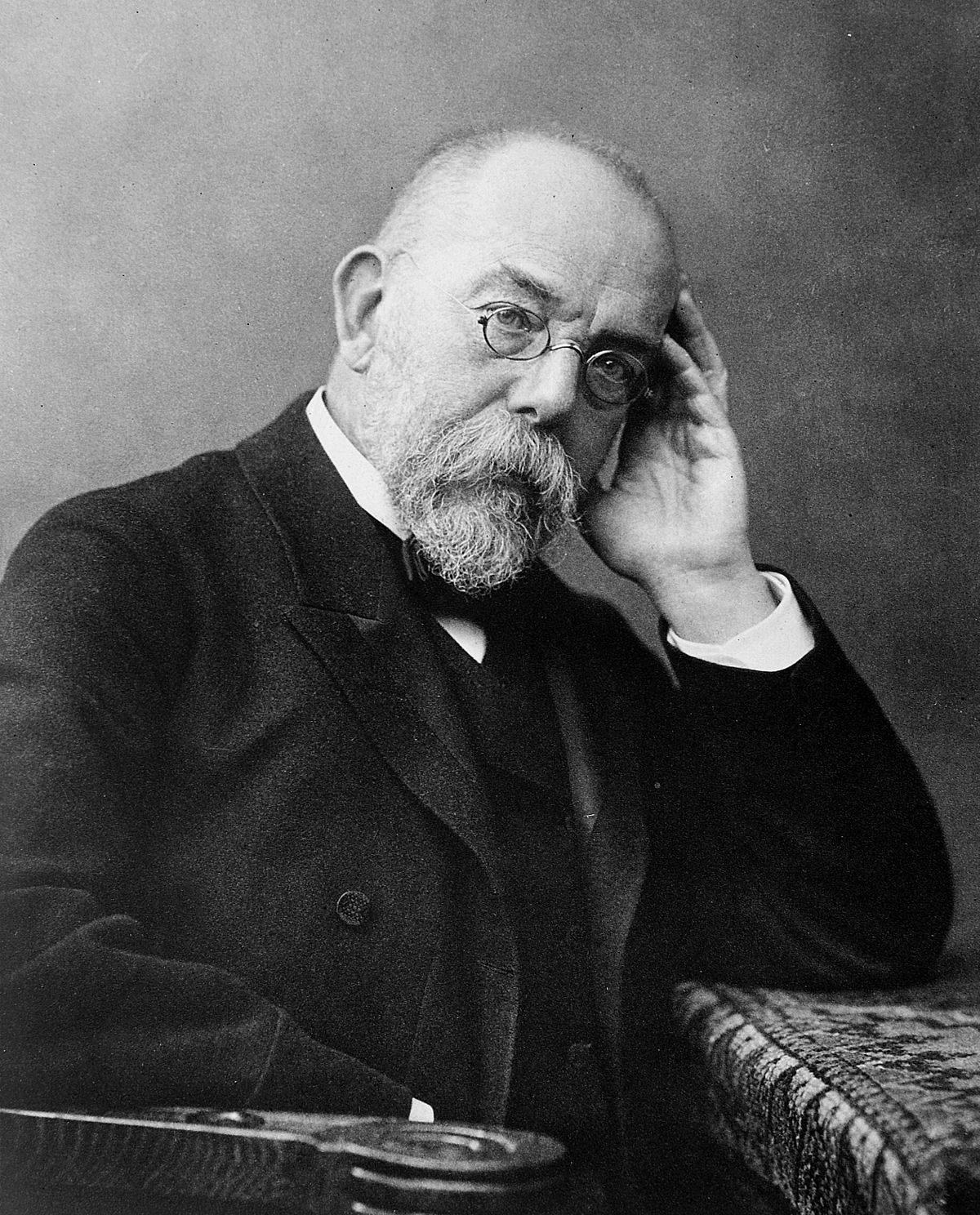 Portrait de Robert Koch (1843-1910).