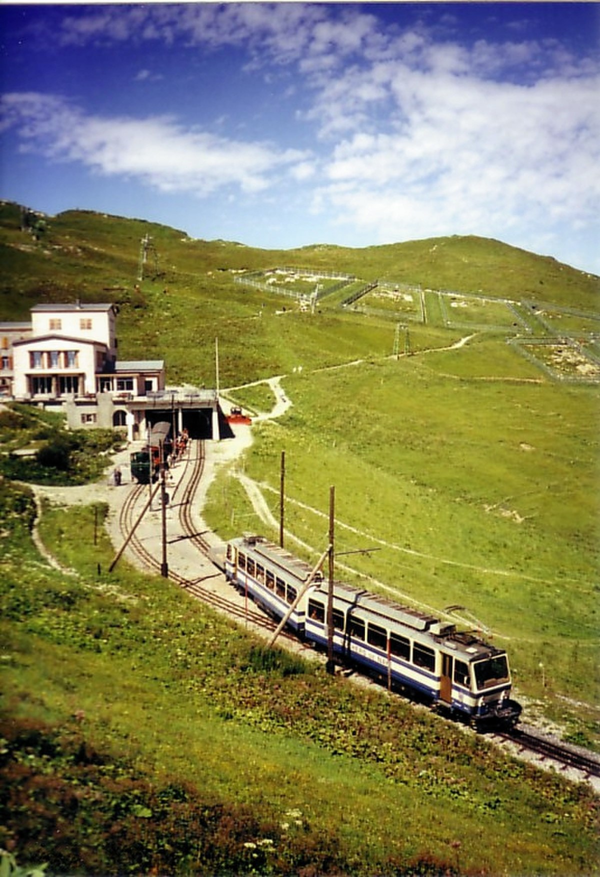 Terminus aux Rochers de Naye