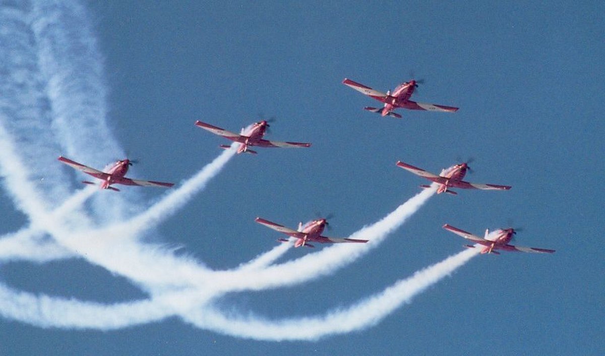 Patrouille acrobatique Roulettes en 2005