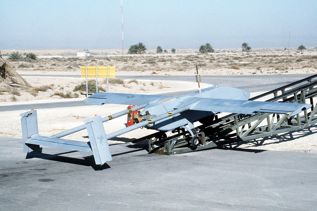 RQ-2 Pioneer on launch rail 1.JPEG