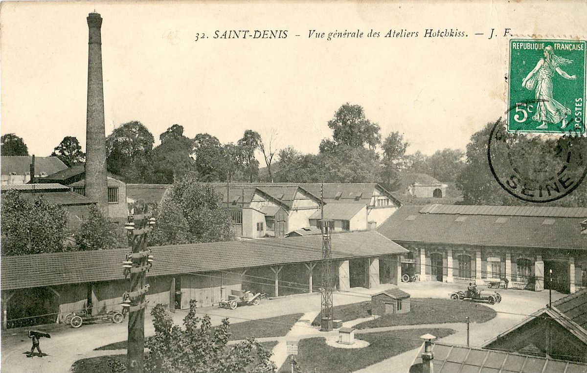 L'Usine de Saint Denis au début du XXe siècle
