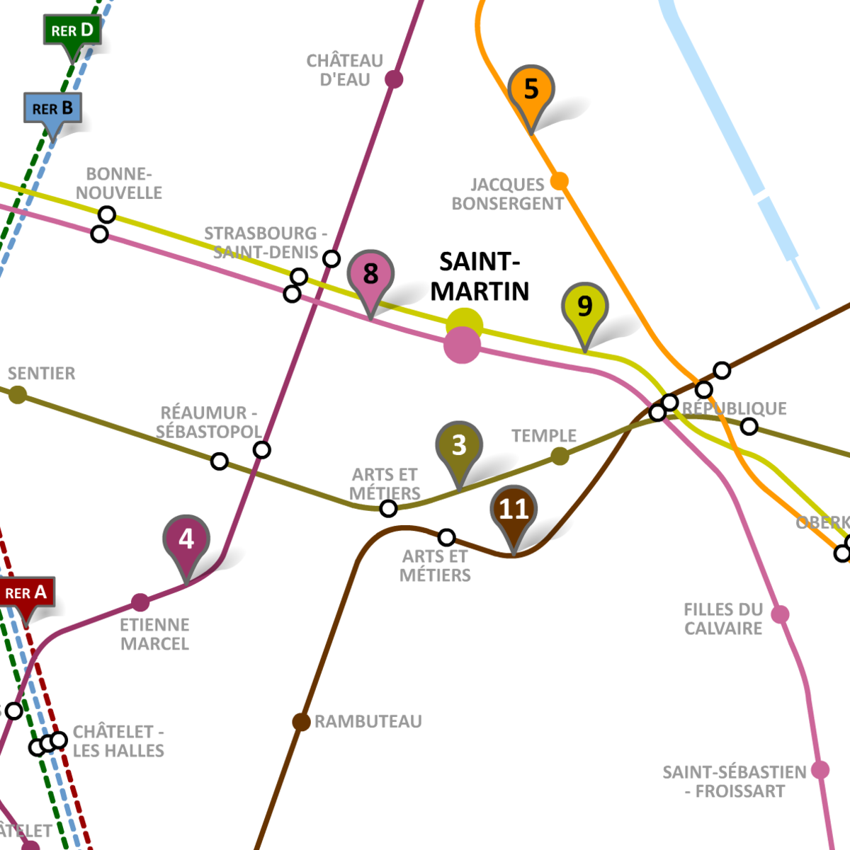 Saint-Martin (métro de Paris)