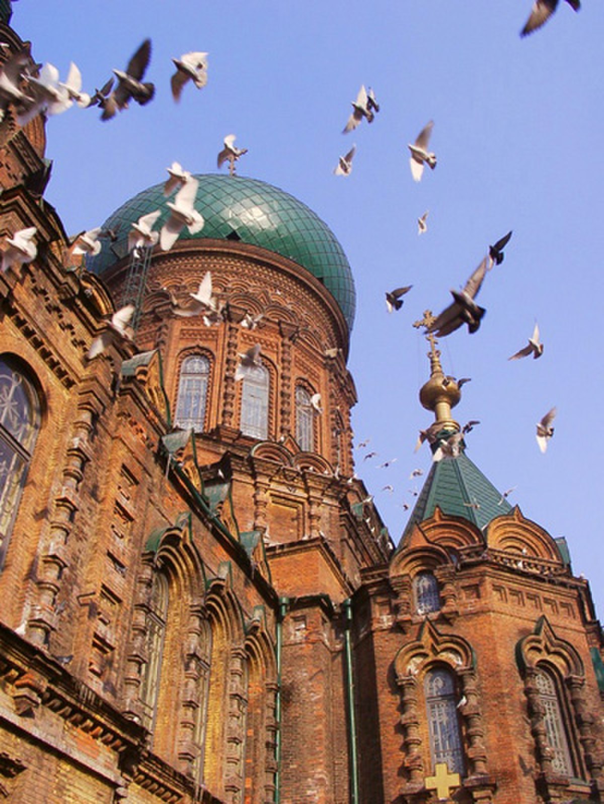 La cathédrale Sainte-Sophie à Harbin