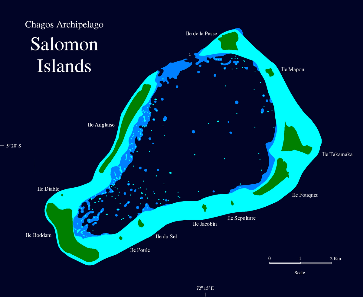 Îles Salomon (archipel des Chagos)