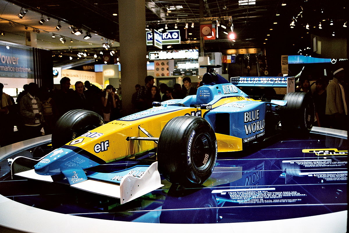 Formule 1 présentée au mondial de l'automobile 2002